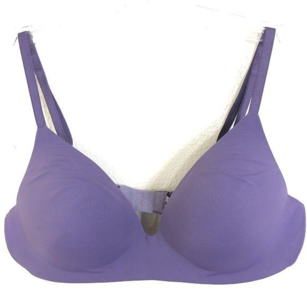 VICTORIA'S SECRET Purple Wire Lined Demi Bra 30B